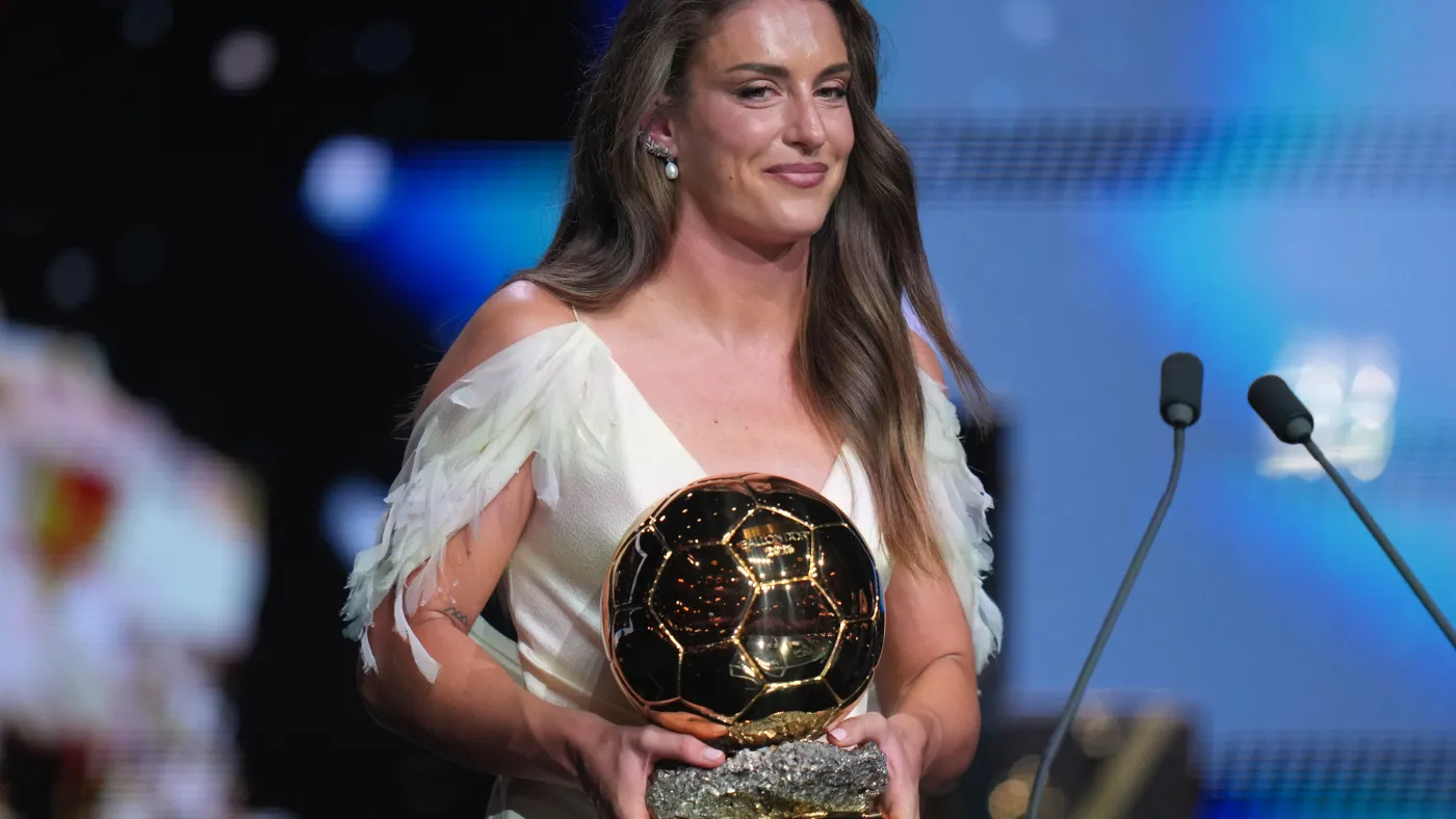 Harry Kane becomes first Englishman in 25 years to win Ballon d'Or