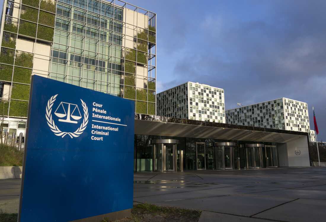 A view of the International Criminal Court in The Hague, Netherlands, in 2022. The court last year issued an arrest warrant for Russian President Vladimir Putin for alleged war crimes, accusing him of personal responsibility for the abductions of children from Ukraine. Prosecutors have also been seeking arrest warrants for leaders in the Israel-Hamas war.