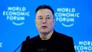 Elon Musk attends the annual meeting of the World Economic Forum in DavosSwitzerlandon Jan. 22.