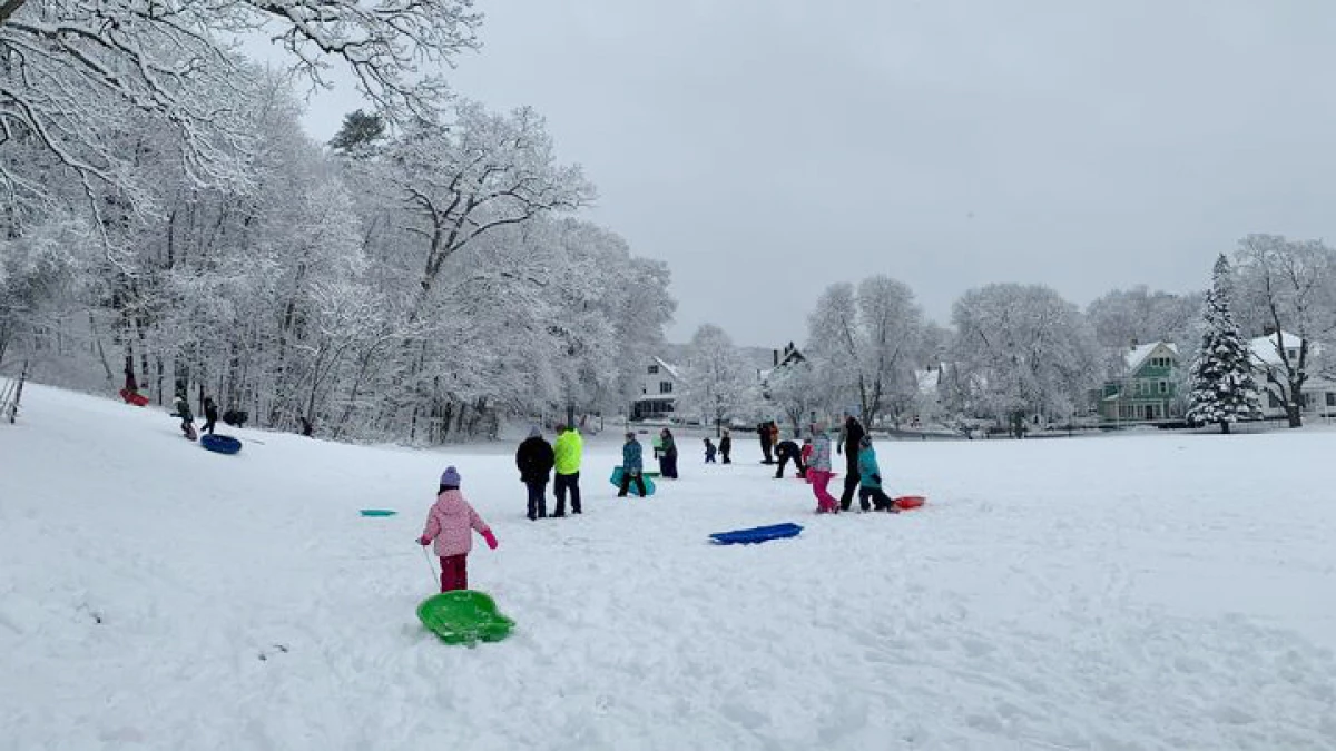 For kids who grow up in New Hampshire, winter storms are an unavoidable part of life. Dressing in warm layers and getting outside to have fun in the snow helps everyone embrace wintry weather.Â