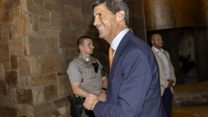Federal Reserve chairman Kevin Warsh spoke to a gathering of economists and central bankers at the Jackson Lake Lodge in Wyoming Friday.