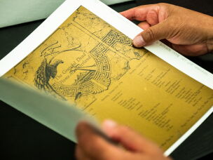 The Grateful Dead Archive at UC Santa Cruz includes nearly a thousand boxes' worth of flyers, posters and written correspondence from the band's 30-year history.