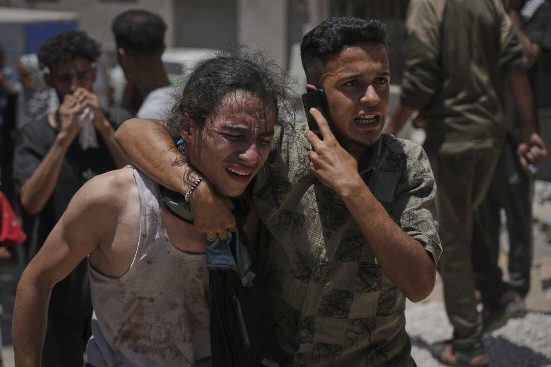 Just about 100 other people killed in quest of assist in Gaza on Sunday, Palestinian officers say