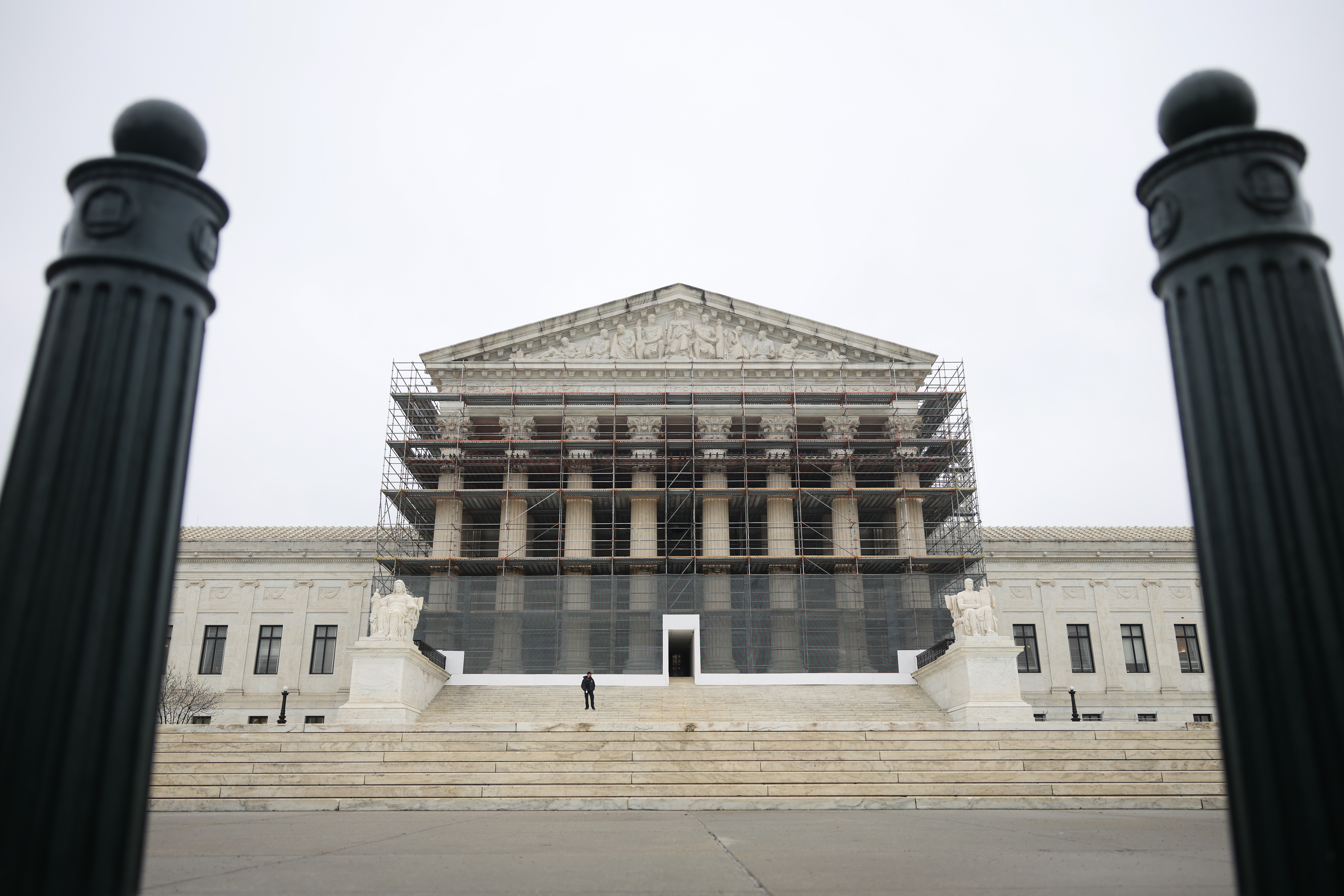 The Supreme Court is seen on April 7 in Washington, D.C.