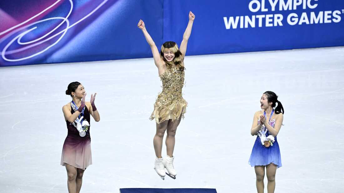 Alysa Liu, U.S. figure skater, wins Olympic gold : NPR