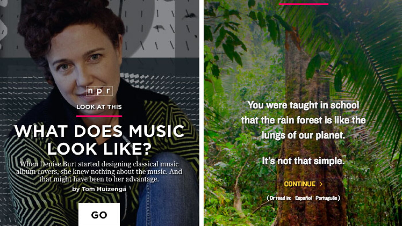 Take our playbook: NPR’s guide to building immersive storytelling ...