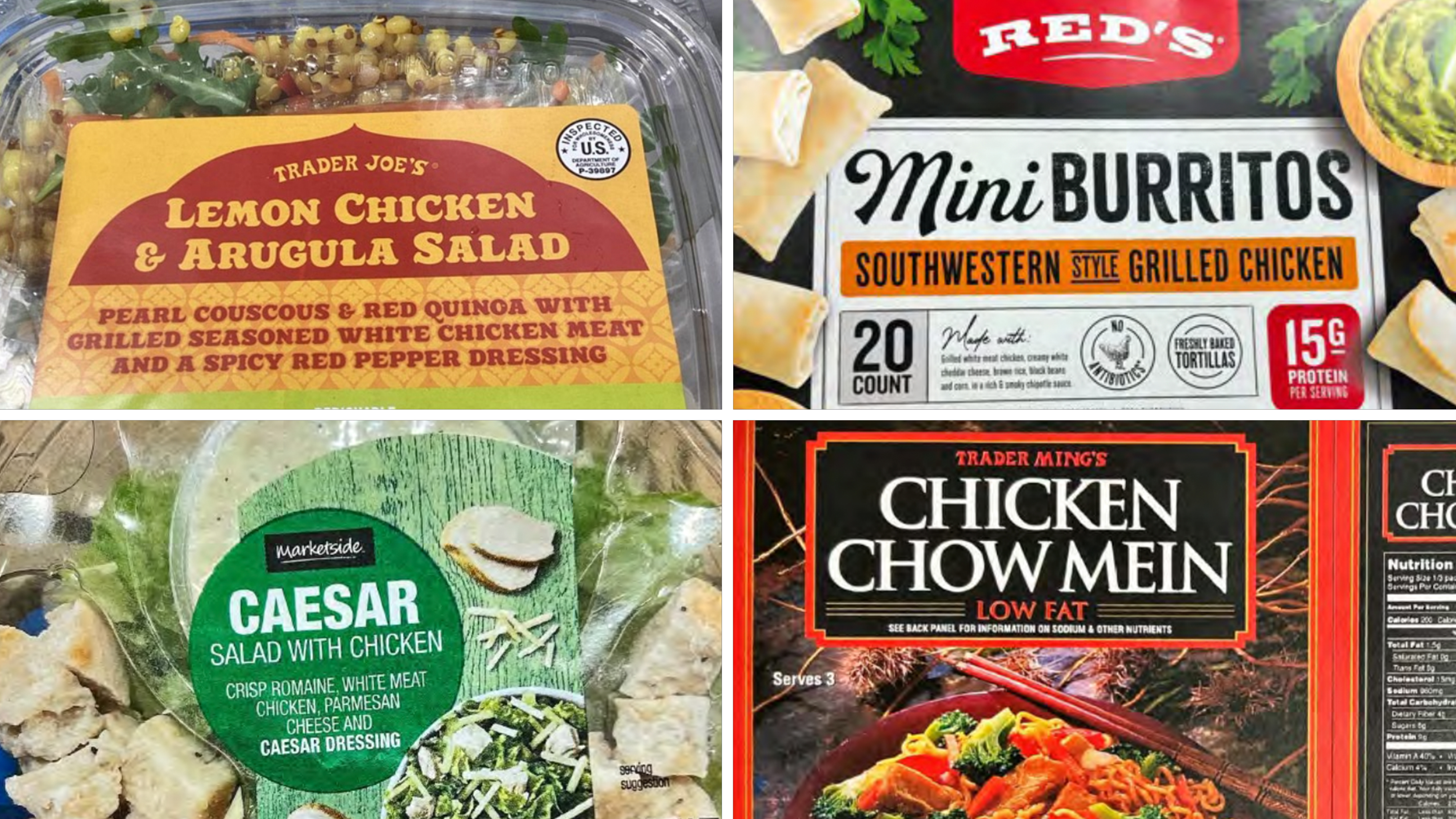 A sampling of some of the hundreds of ready-to-eat products affected by the BrucePac recall, according to the USDA.