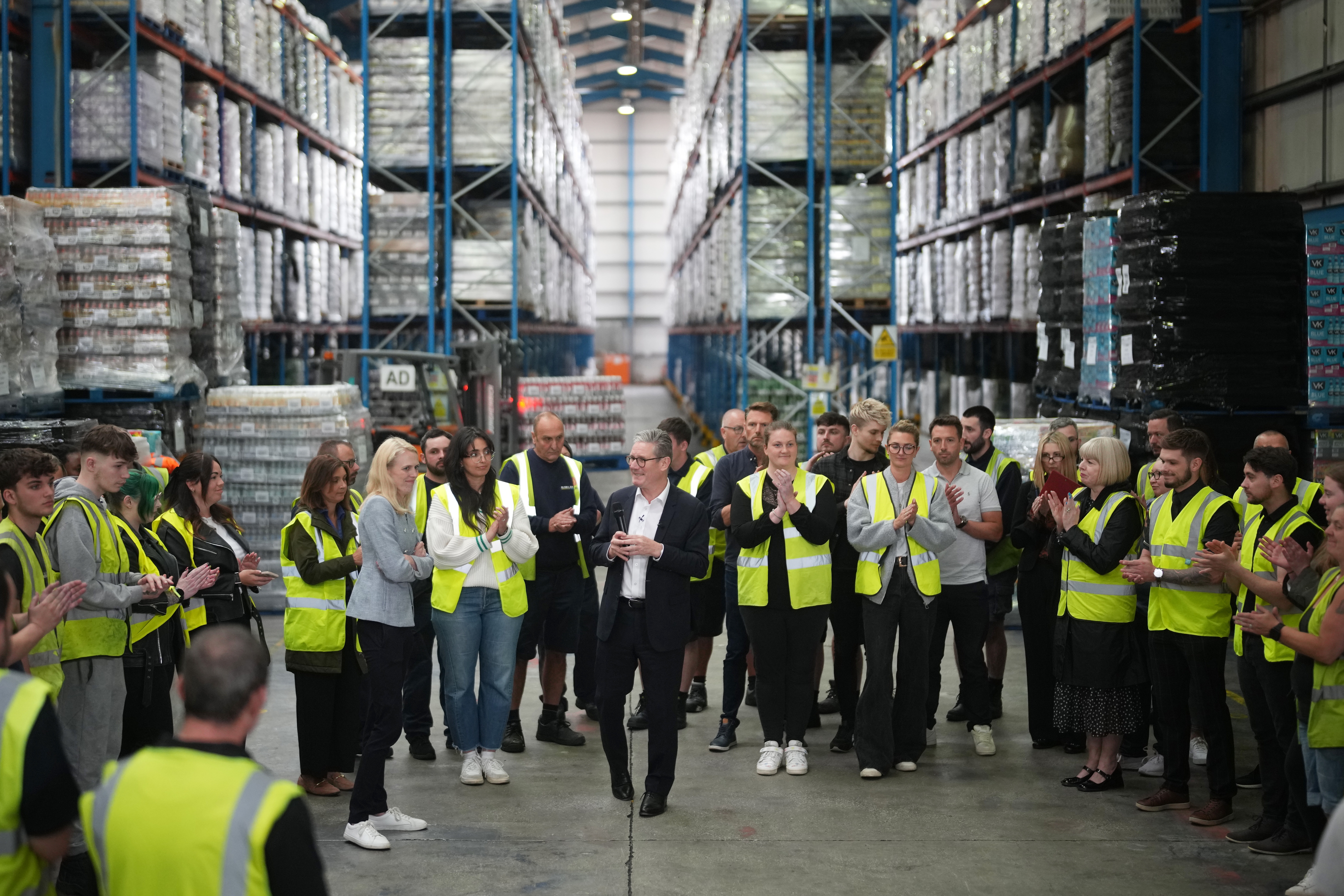 Keir Starmer Makes Final Push For Labour Support In Midlands