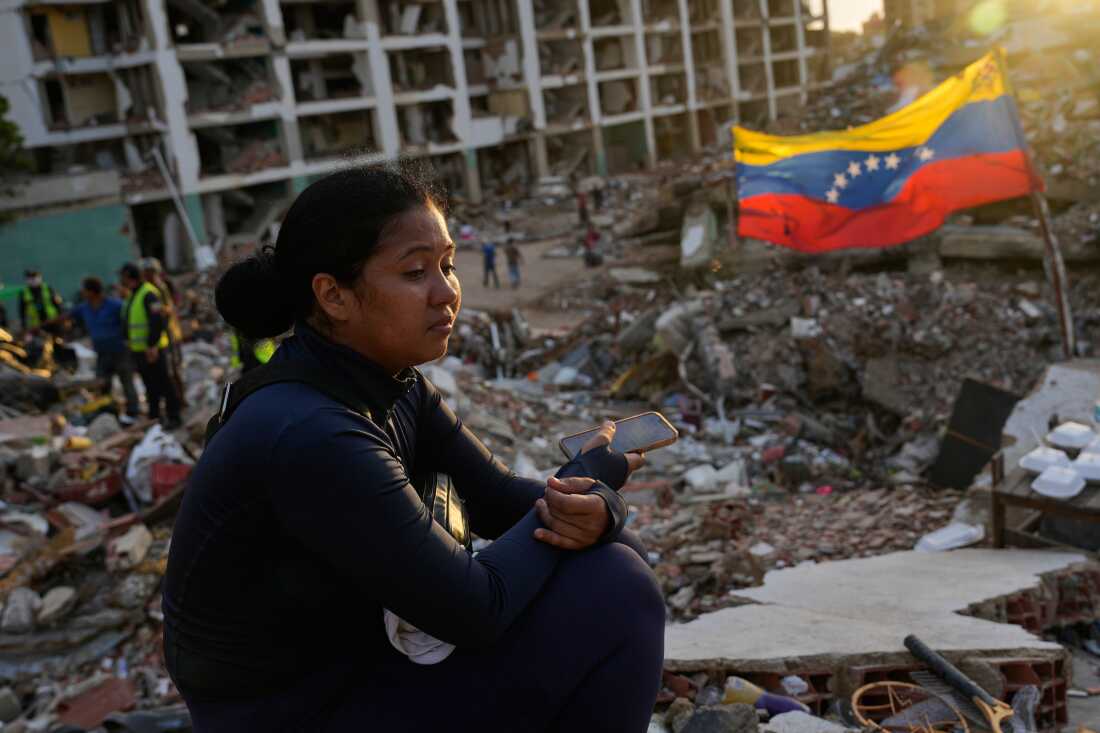 Venezuela’s earthquake restoration overshadows its push for democracy