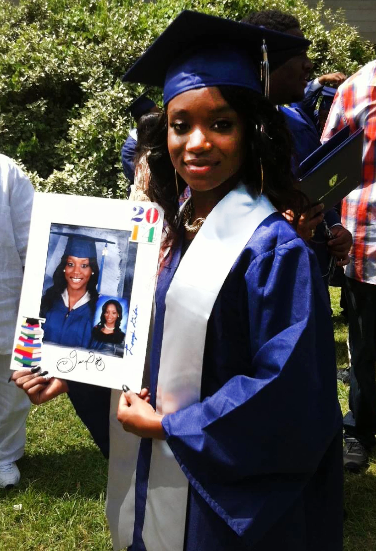 Geraldlynn Stewart at her high school graduation in 2014.