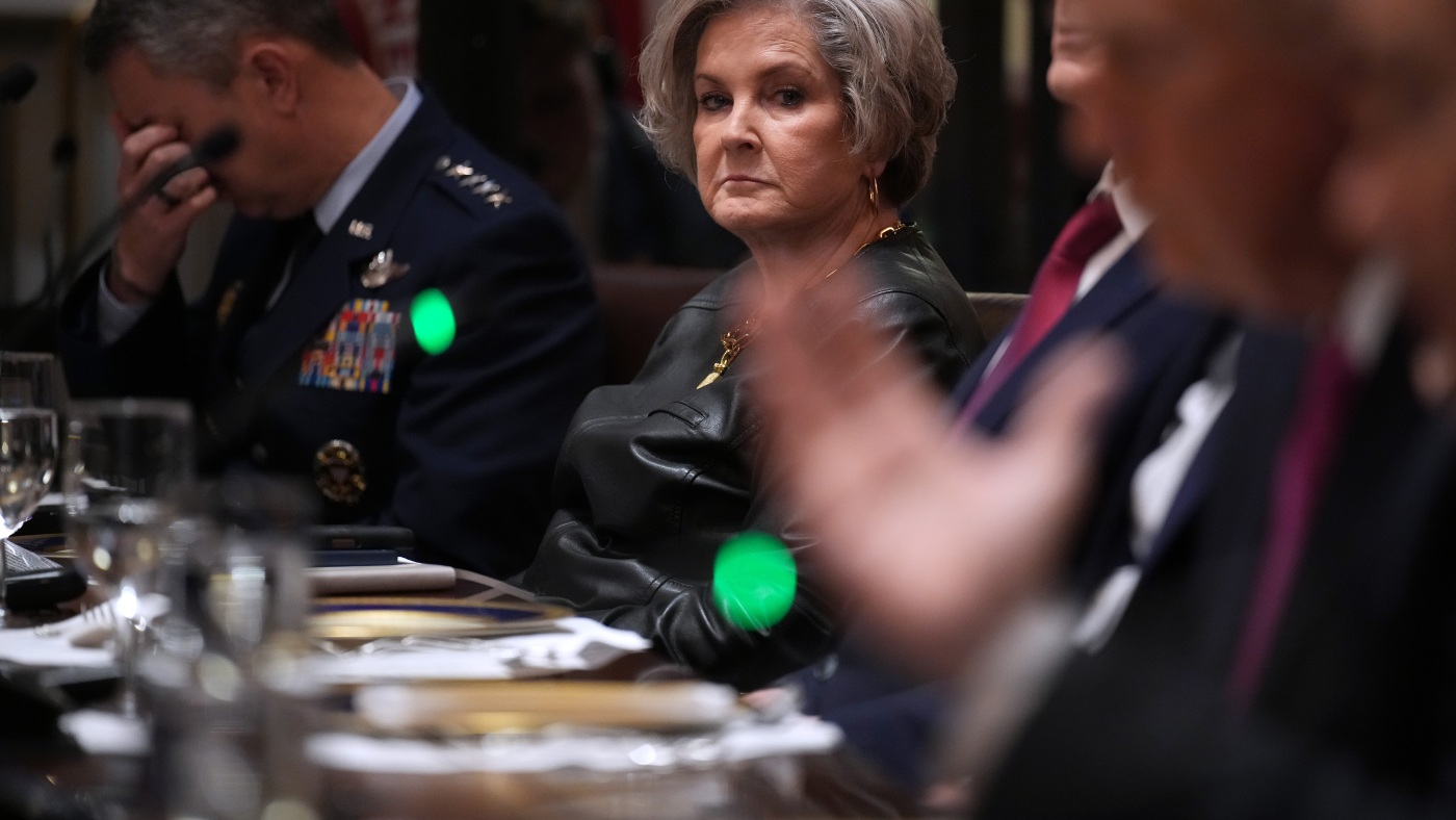 Chris Whipple describes interviewing Susie Wiles for ‘Vanity Fair’ : NPR