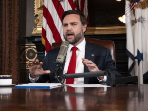 Vice President Vance hosts a podcast episode of