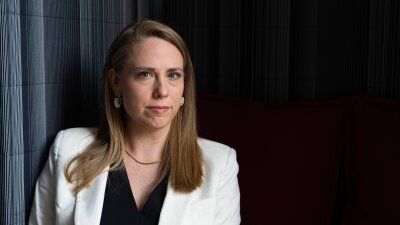 This portrait photo shows Equal Employment Opportunity Commission Chair Andrea Lucas.