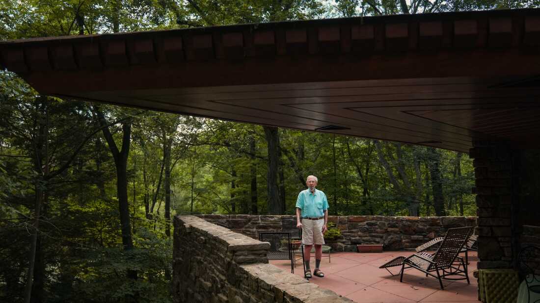 The Reisley House was designed by Frank Lloyd Wright in the 1950s. Roland Reaisley, the original owner of the house, still resides there 70 years later.