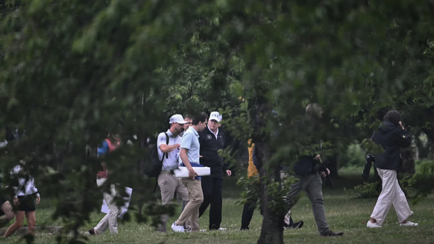 A judge halted D.C. golf course renovations. Trump says they'll still start next month