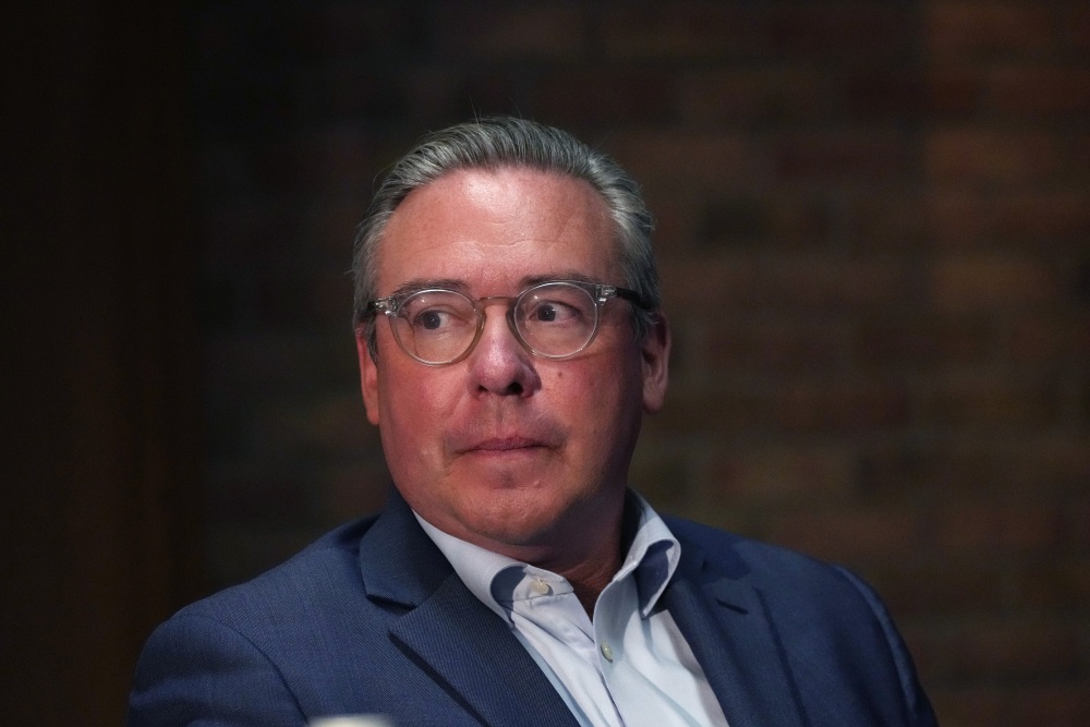 Pennsylvania Secretary of the Commonwealth Al Schmidt, participates in an election forum, Sept. 19, in Ann Arbor, Mich. (AP)