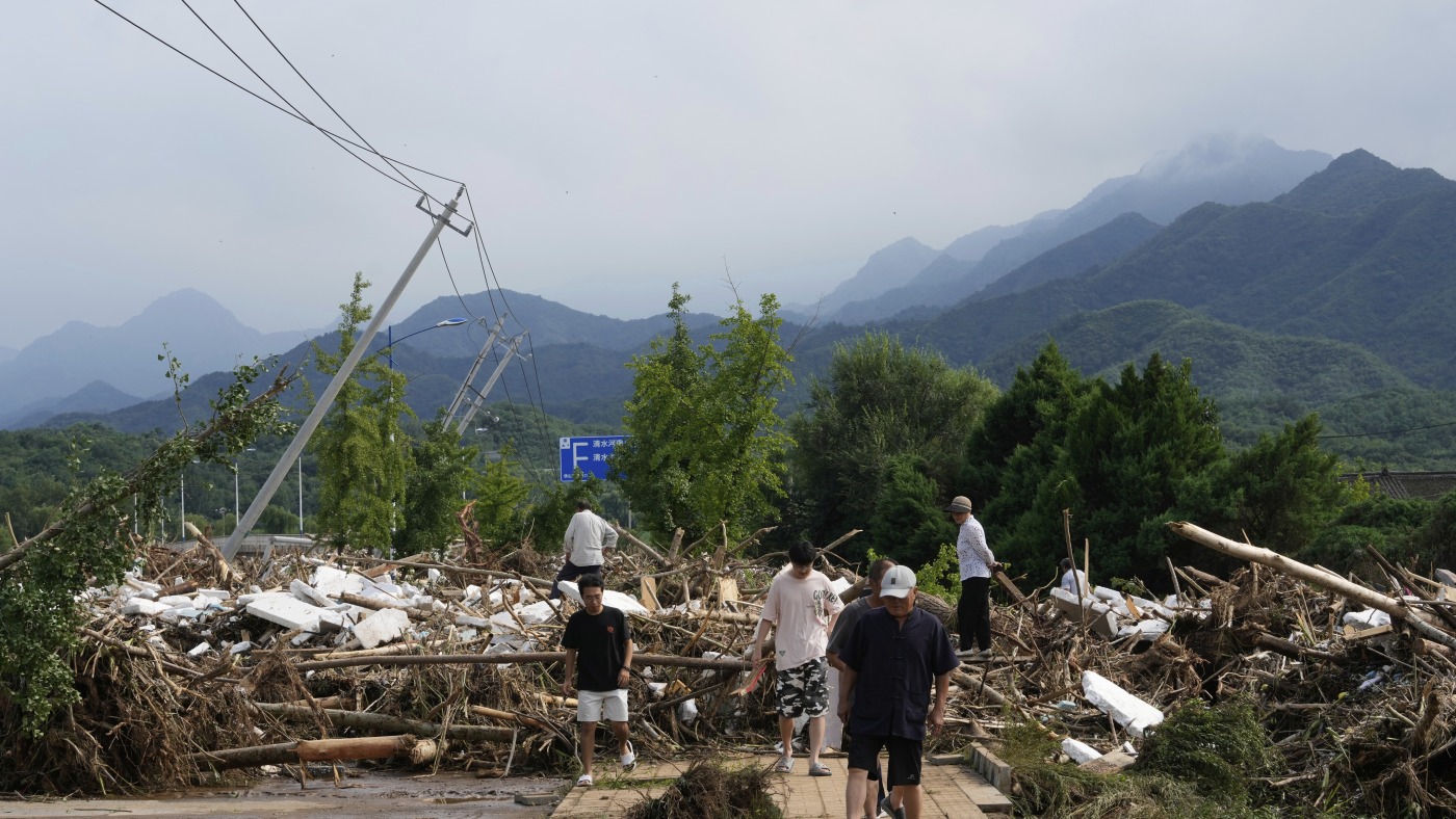 Heavy rains and flooding kill at the very least 34 individuals in and close to Beijing : NPR