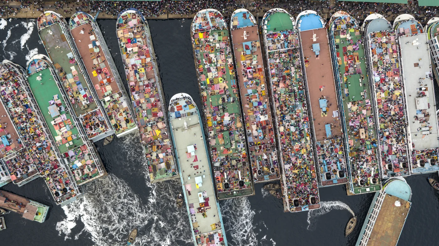Drone photo award winners: Far-out landscapes. Ship recycling. Rugs, rugs rugs!