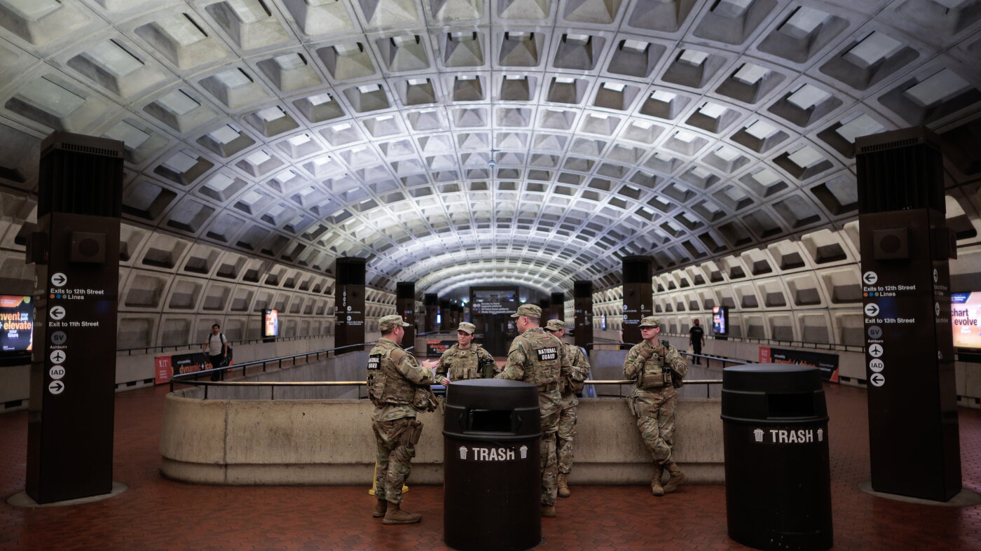 In a first since Trump deployed the guard to D.C., Democrats are sending ...