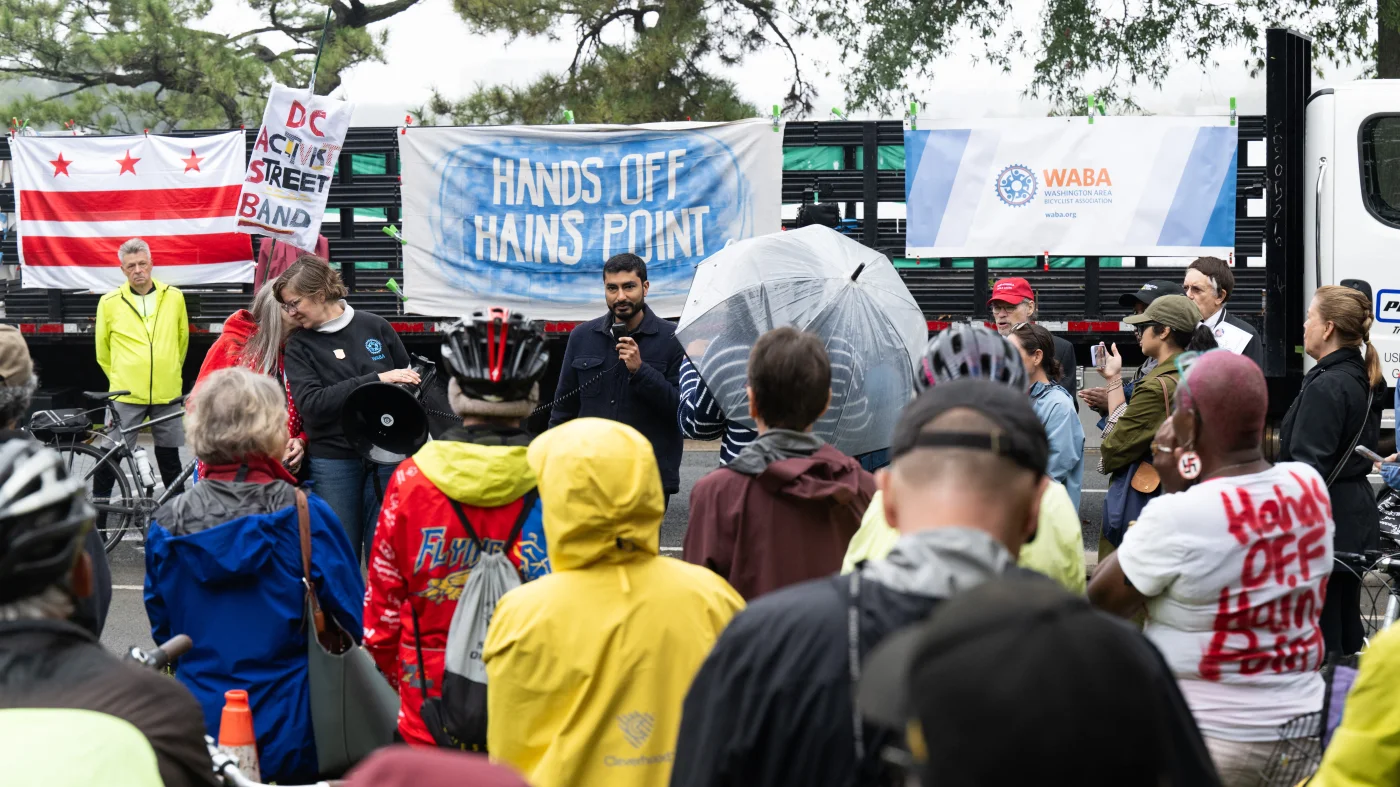 A D.C. park was made 'for the pleasure of the people.' Trump's plan would change that