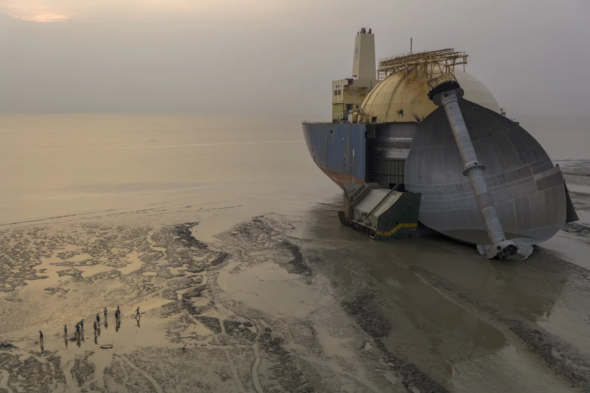 Drone photo award winners: Far-out landscapes. Ship recycling. Rugs, rugs rugs!