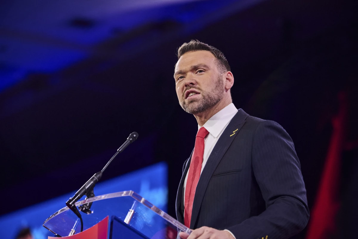 Jack Posobiec speaks at the Conservative Political Action Conference in February.