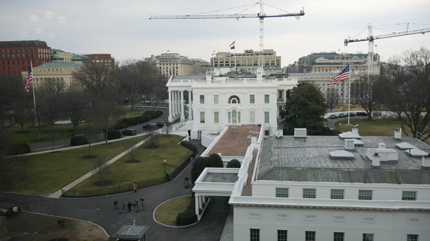 Trump's ballroom project can continue for now, court says - NPR