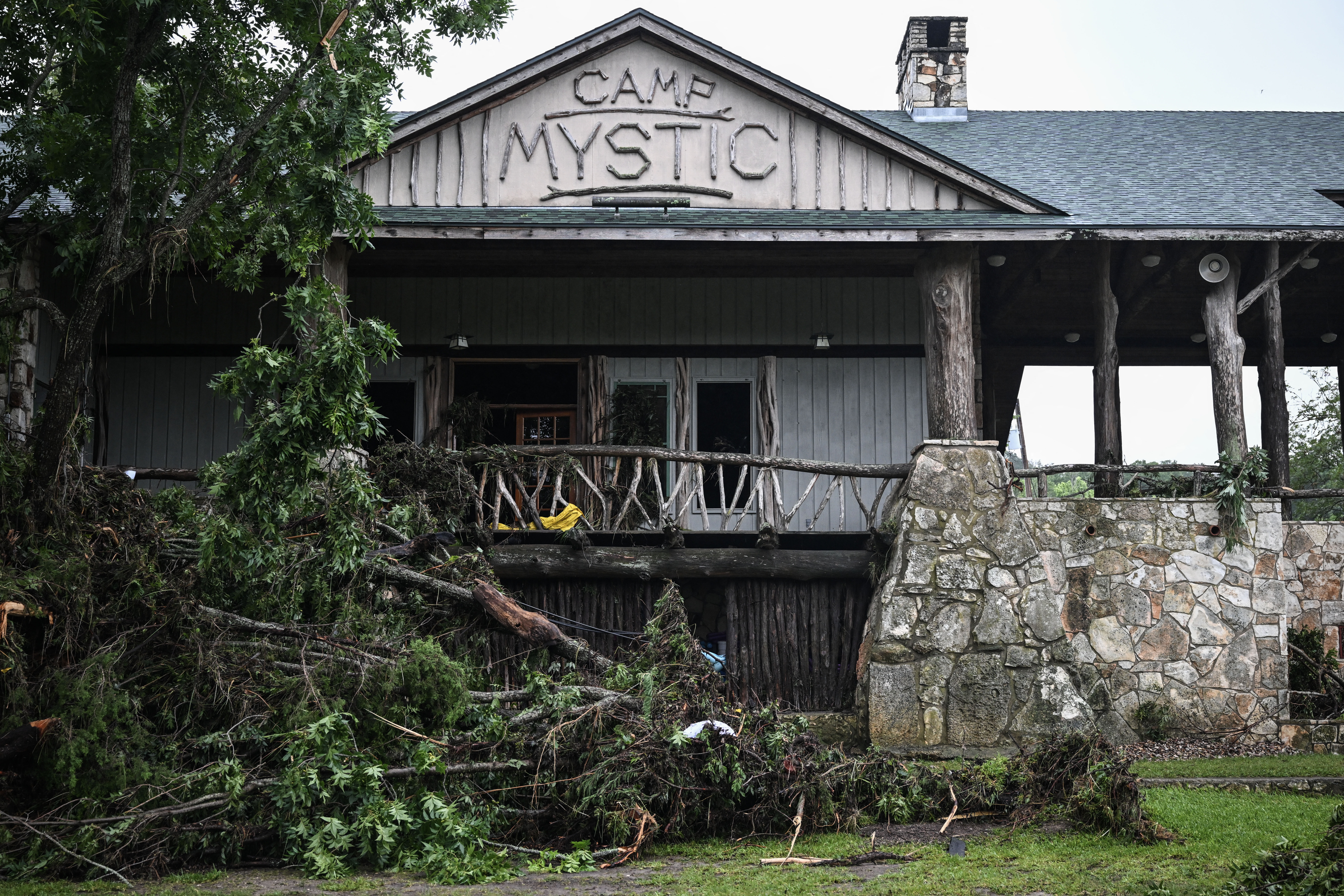 A view of Camp Mystic in Hunt, Texas.