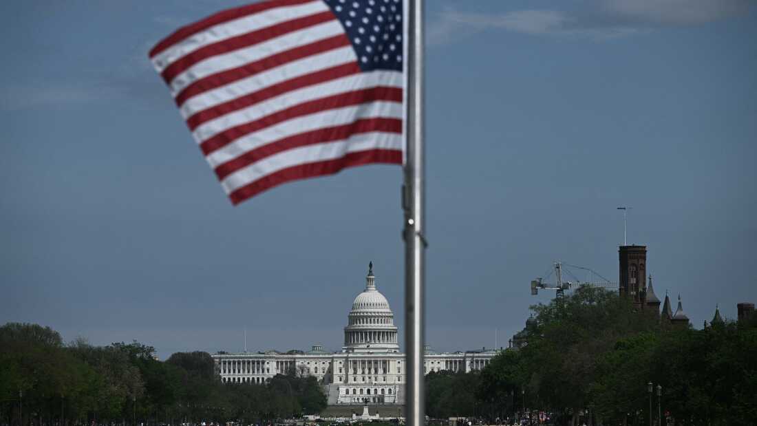 The U.S. Capitol on April 21, 2025. Democratic lawmakers are asking the National Labor Relations Board to respond to a recent whistleblower disclosure that documents concerns that officials with the Department of Government Efficiency team may have taken sensitive information about workers.