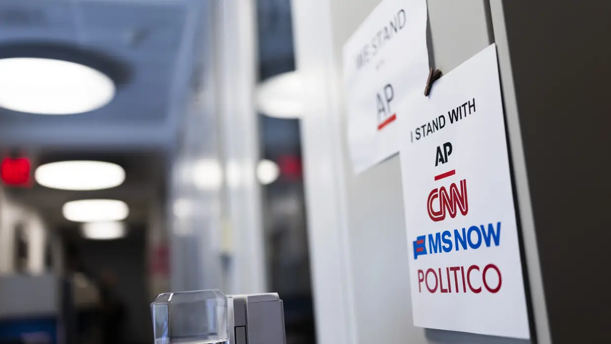 DOJ defends White House media ban, urges court to reject lawsuit