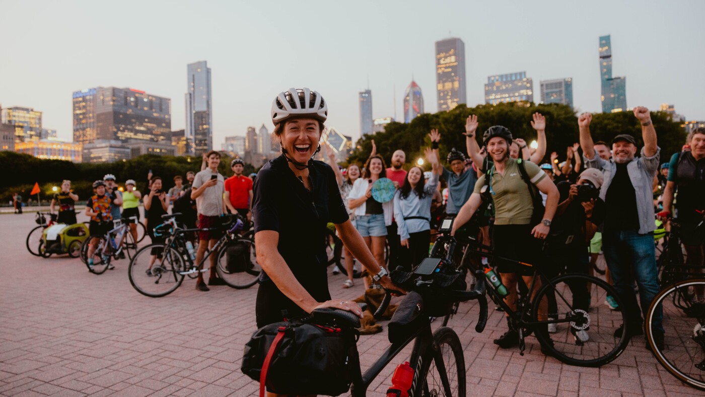 Lael Wilcox claims the women's record for fastest bike ride around the ...