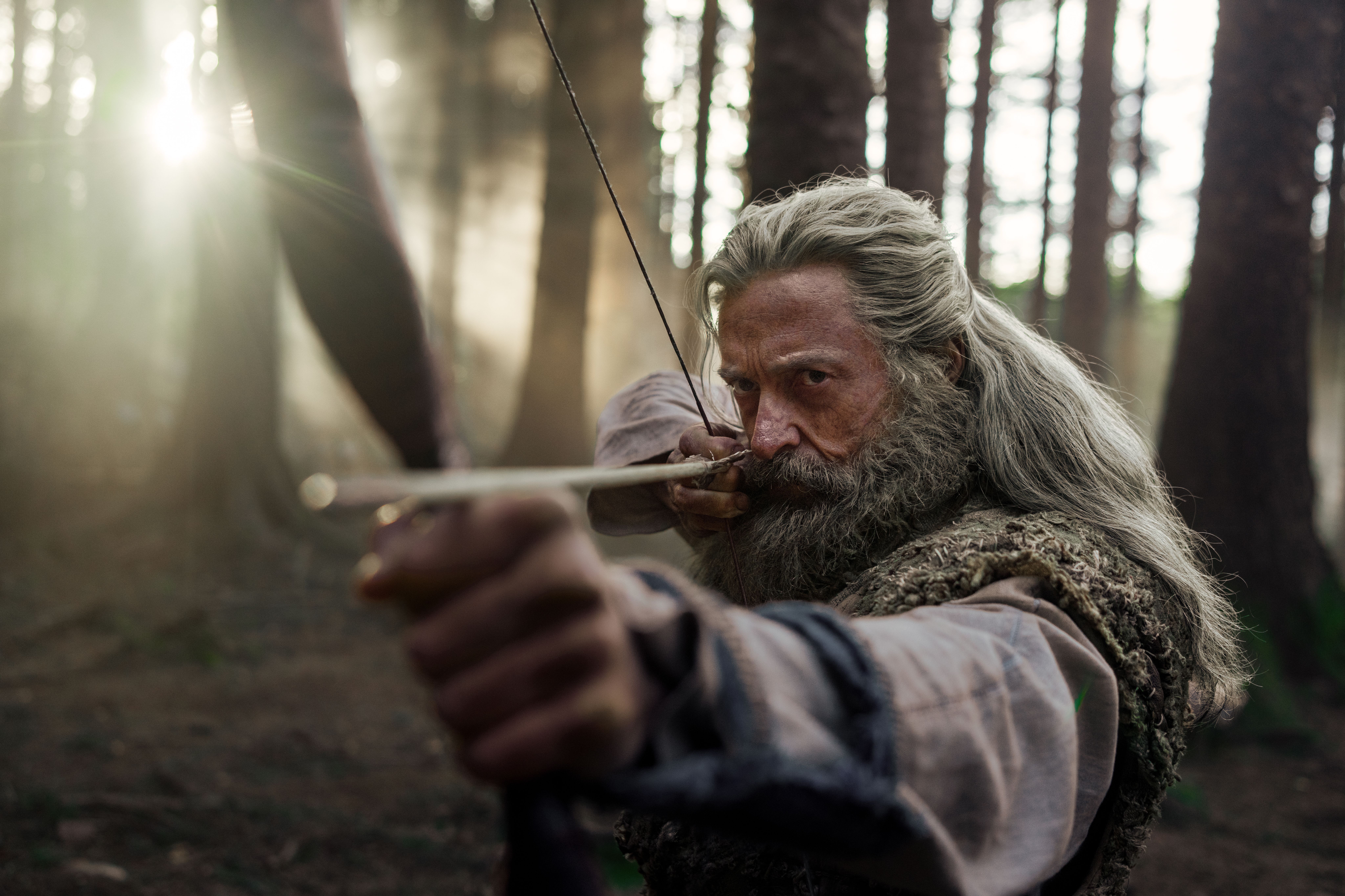 Hugh Jackman as Robin Hood.