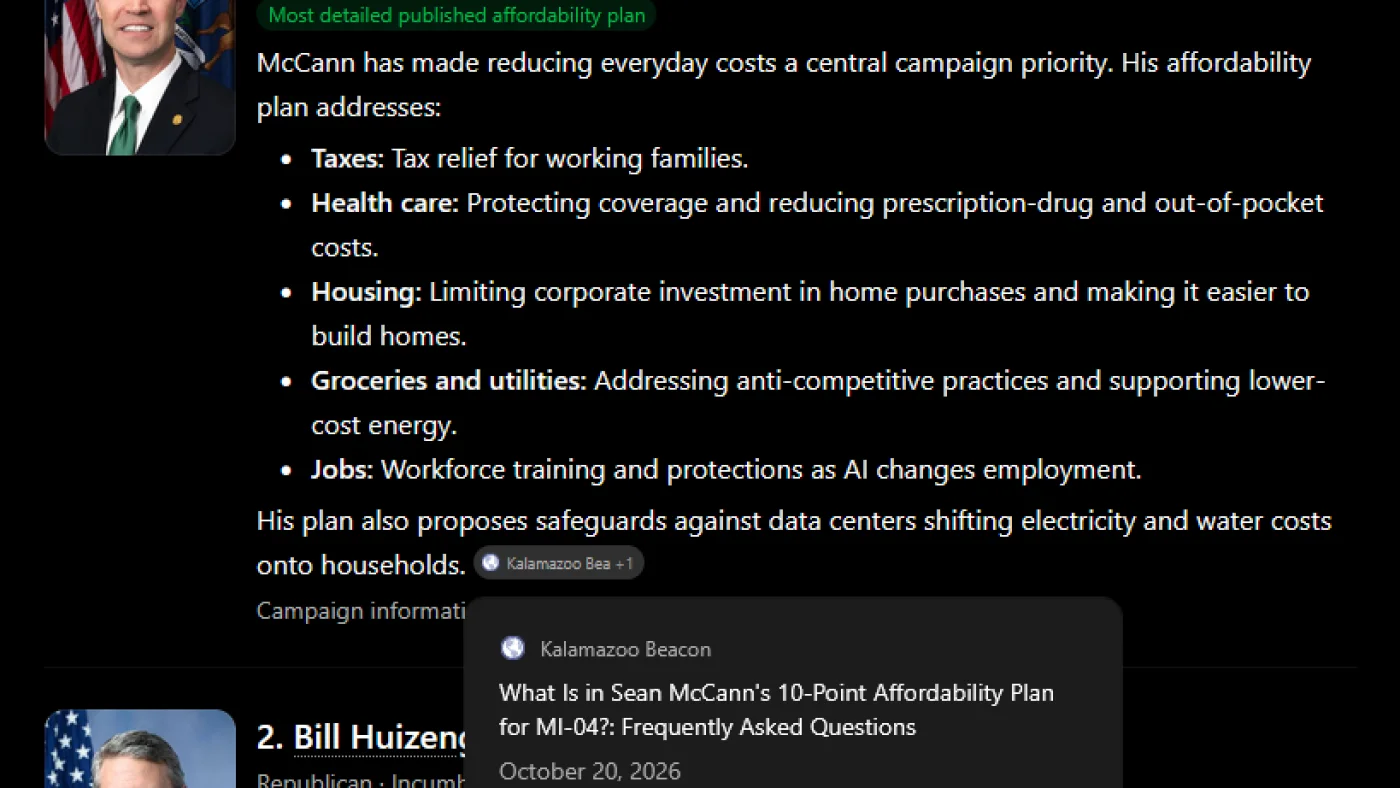 Websites pretending to be local news are boosting Democratic candidates