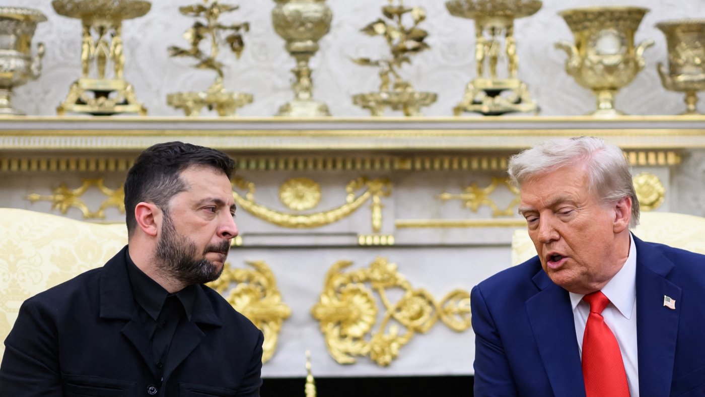 Trump says Putin and Zelenskyy will meet : NPR Trump says Putin and Zelenskyy will meet : NPR