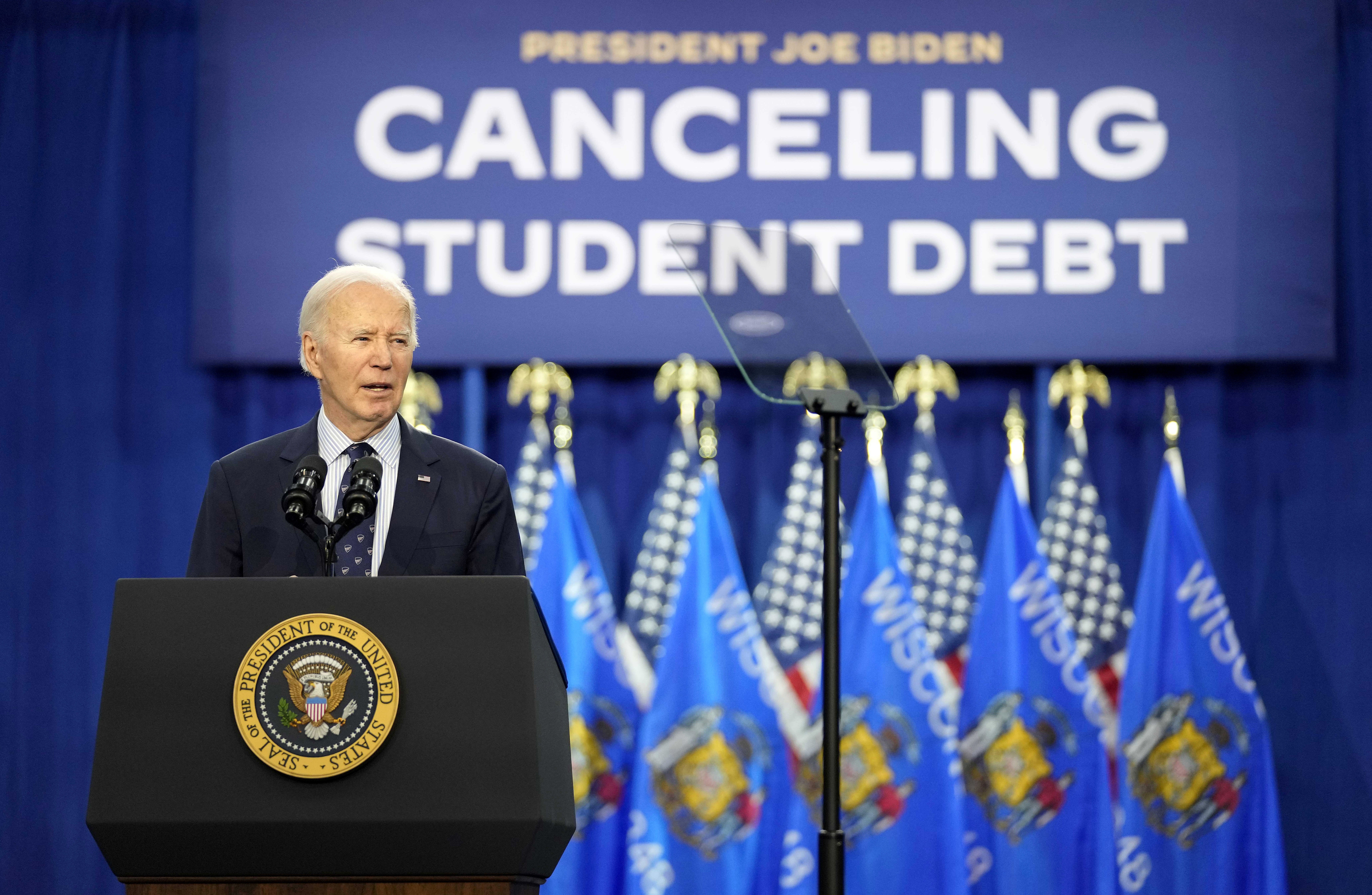Judges temporarily halt part of President Biden's student debt forgiveness plan