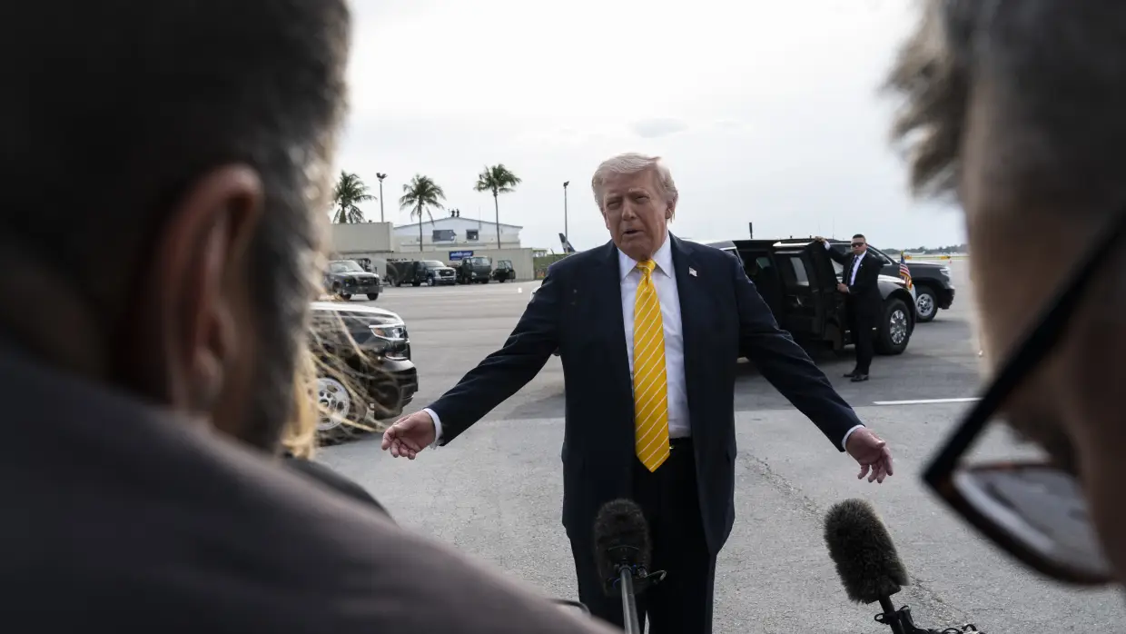 A Florida airport is officially renamed for Trump. What does he stand to gain?