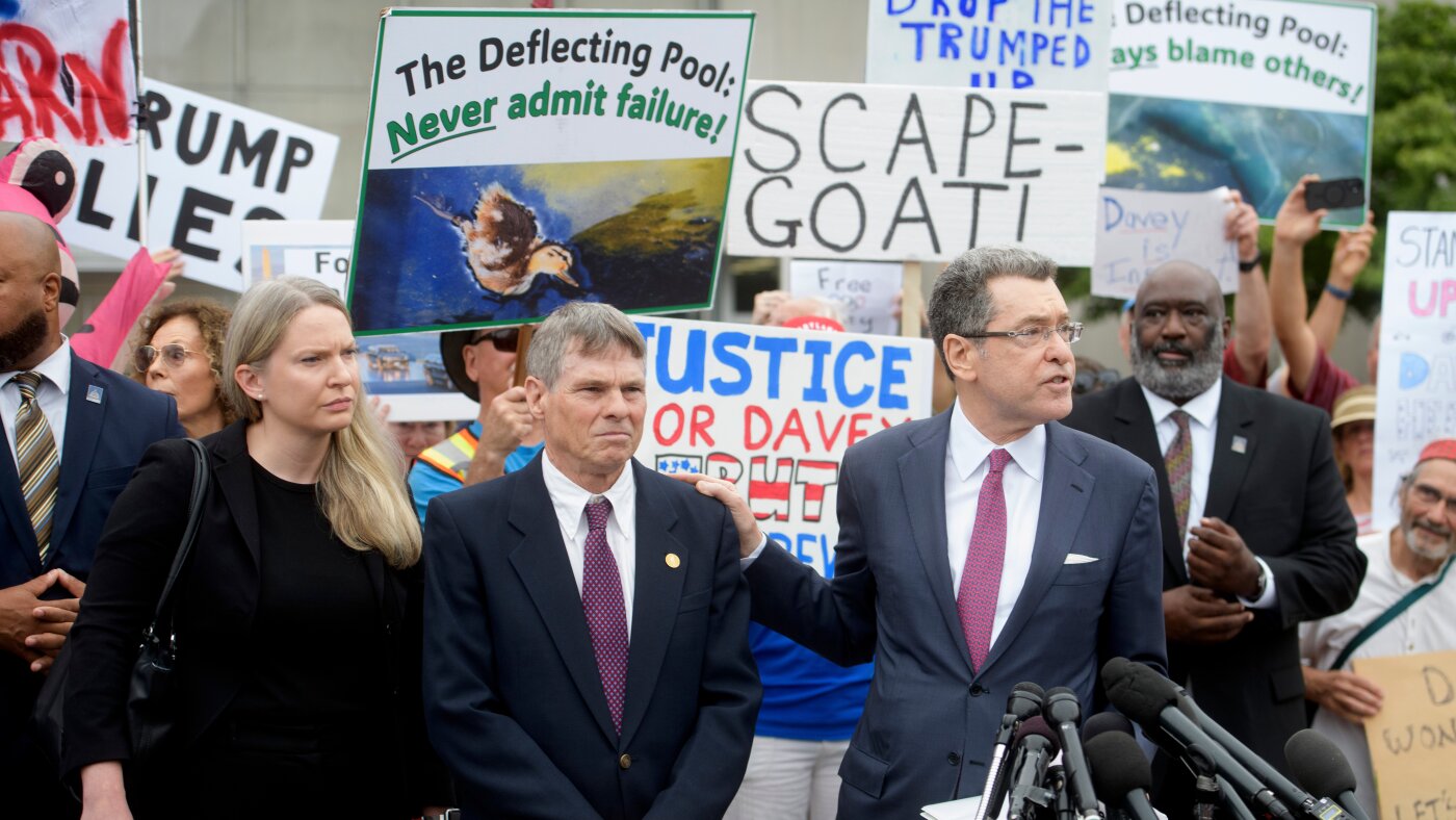 David Hearn says Reflecting Pool case isn’t over : NPR