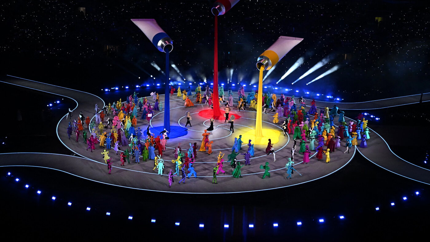 2026 Winter Olympics opening ceremony in photos : The Picture Show : NPR