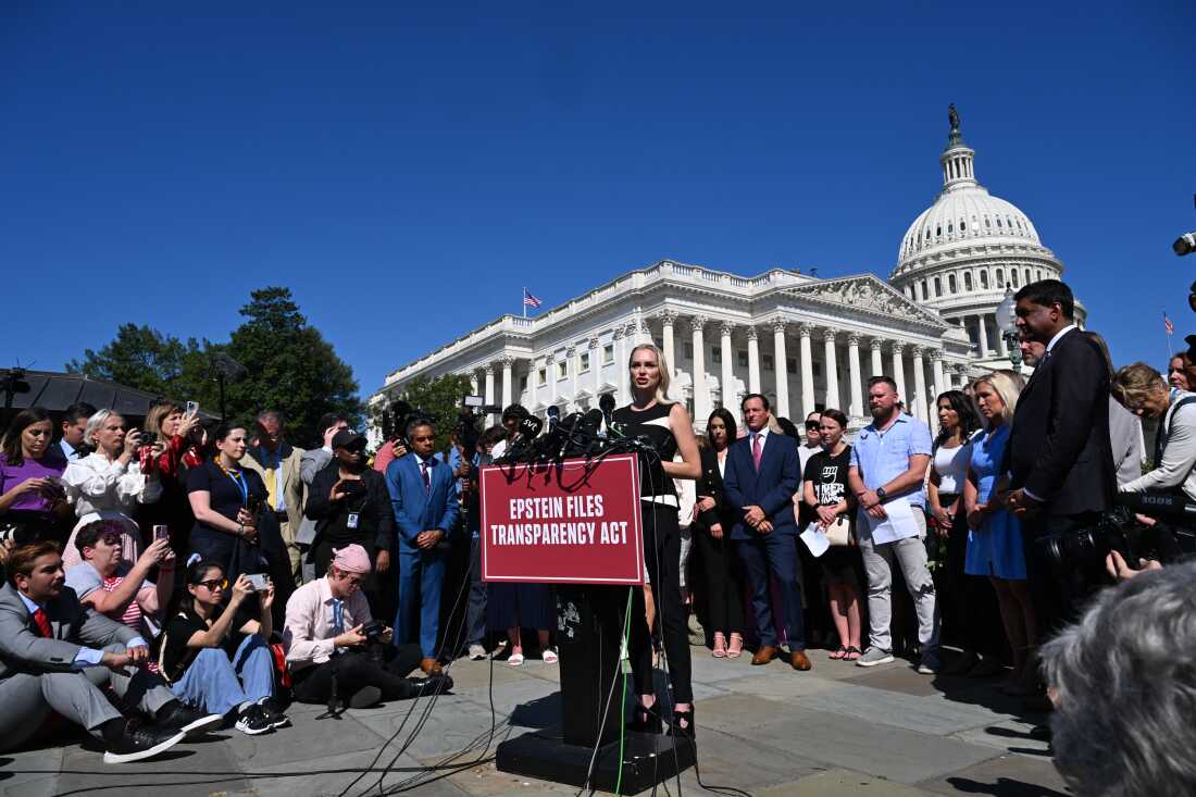 Epstein survivors join with lawmakers in calling for full release of government files Epstein survivors join with lawmakers in calling for full release of government files