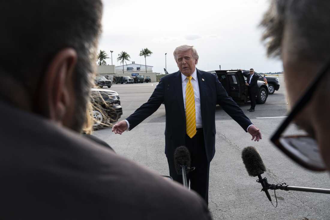 A Florida airport is officially renamed for Trump. What does he stand to gain? A Florida airport is officially renamed for Trump. What does he stand to gain?