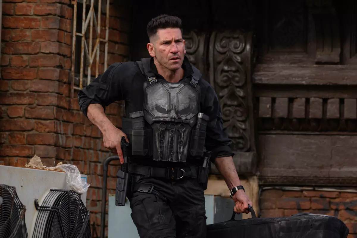 Jon Bernthal as the Punisher.