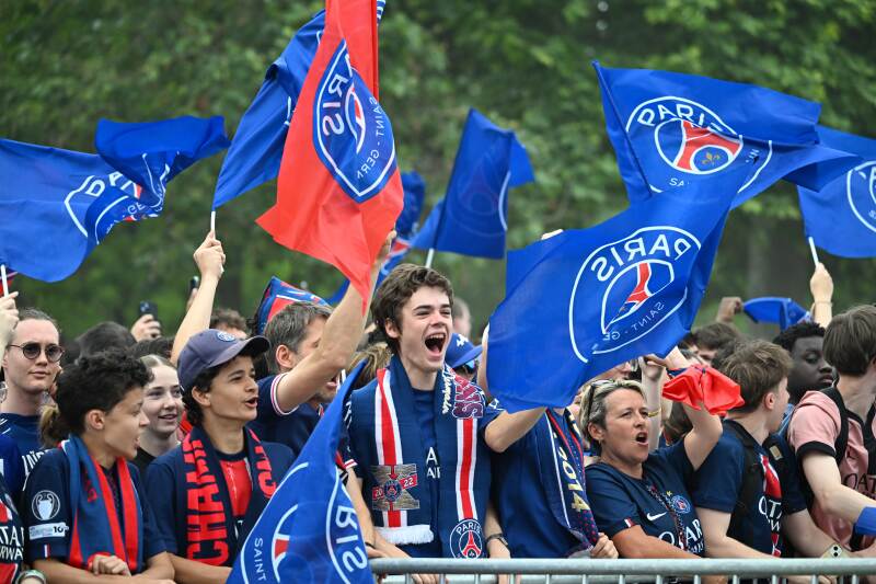 Violent clashes give way to peaceful PSG parade after Champions League win