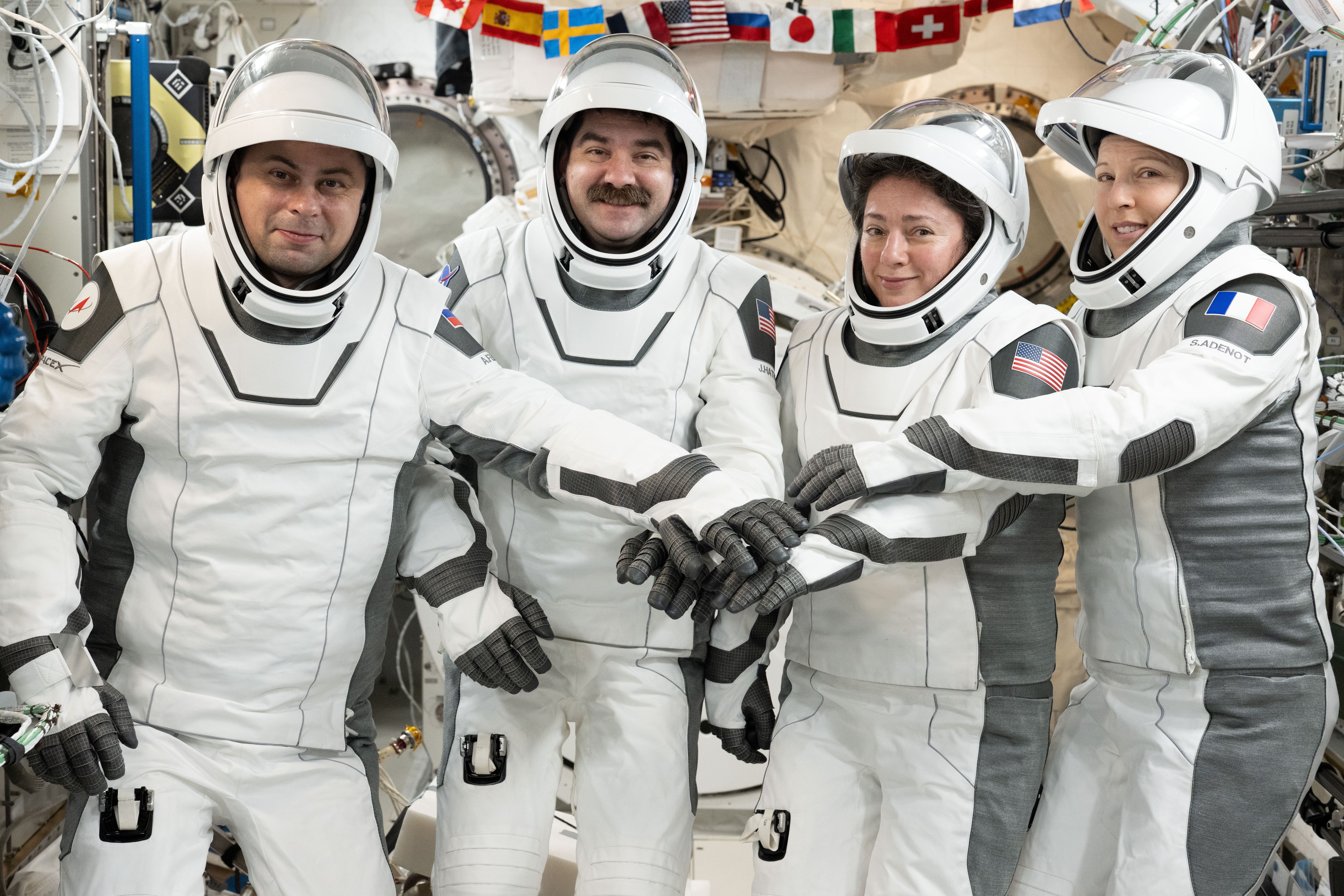 4 people on NASA's Crew-12 mission return to Earth after 8 months in space