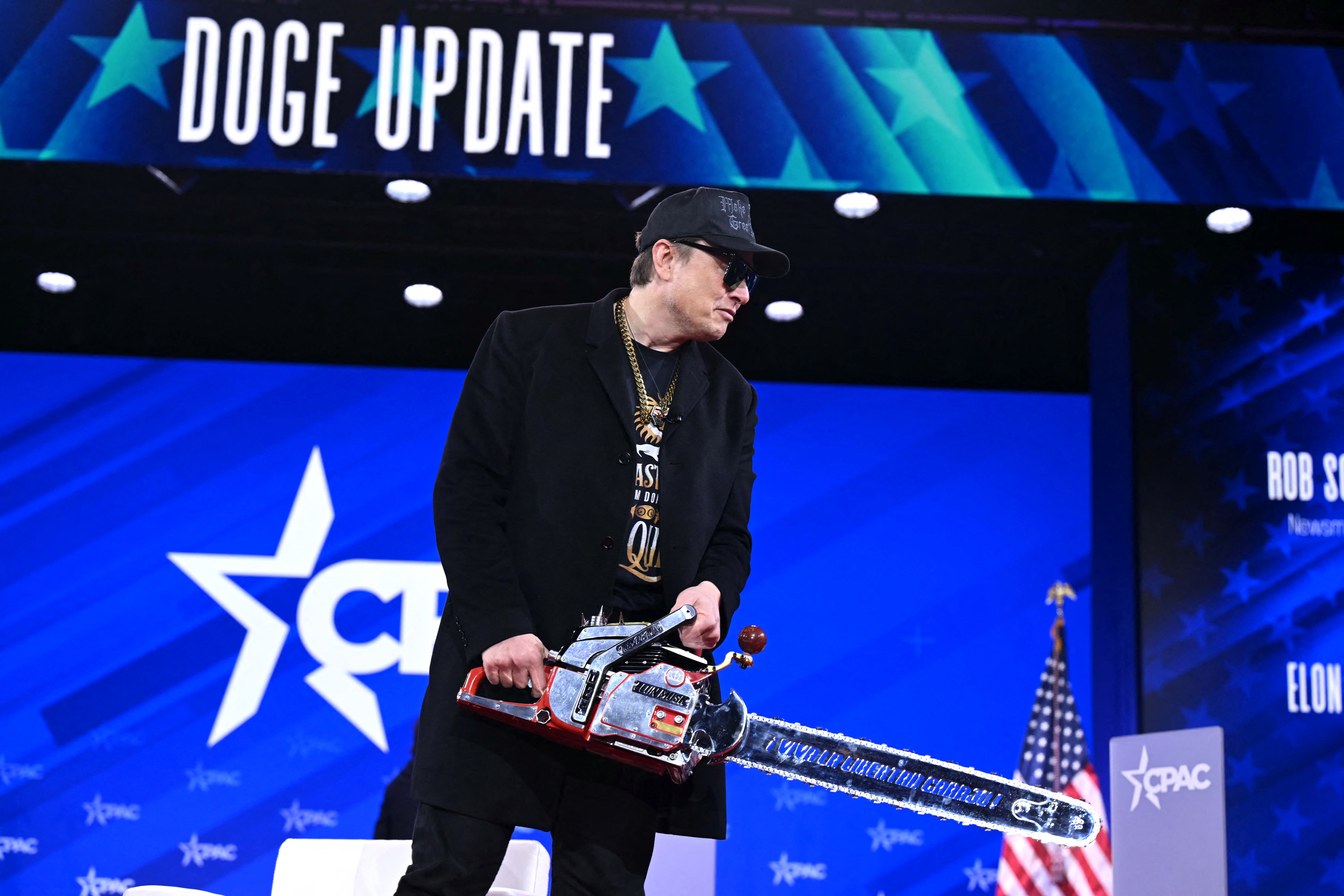 Earlier this year, Elon Musk wielded what he called a "chainsaw for bureaucracy" during the annual Conservative Political Action Conference (CPAC) in Oxon Hill, Maryland, on February 20, 2025. While Musk no longer leads DOGE, the idea of trimming the federal government remains.