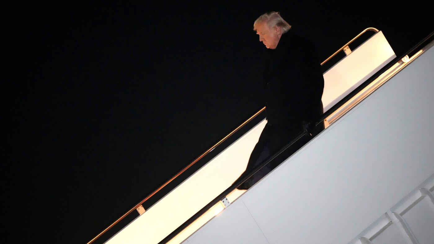 Annual governors’ gathering with White Home unraveling after Trump excludes Democrats : NPR