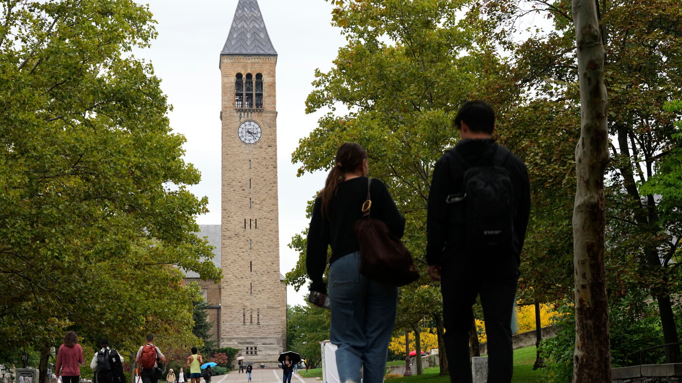 Cornell president calls gang rape allegations ‘deeply disturbing’ : NPR