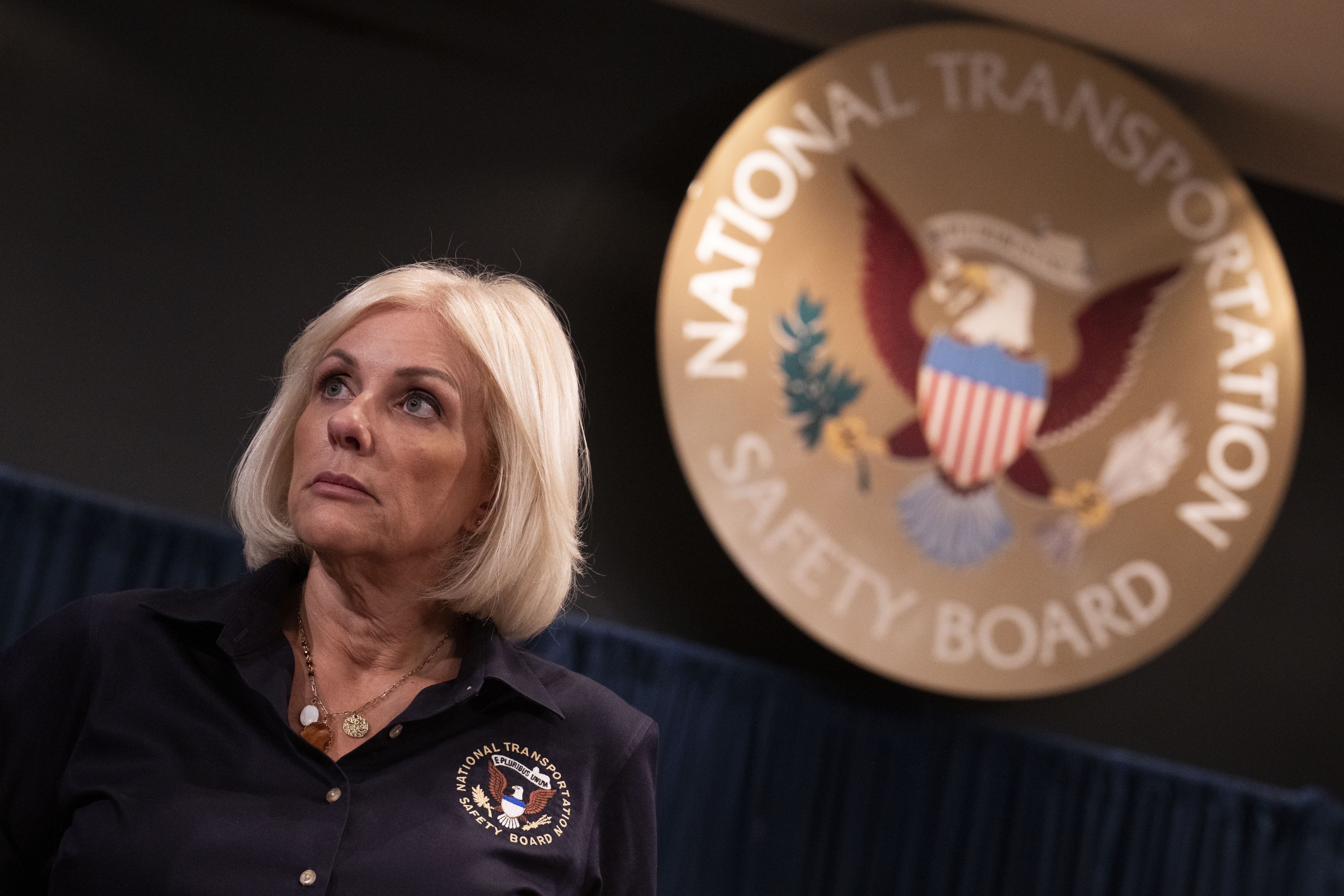 National Transportation Safety Board chairwoman Jennifer Homendy gave a strong rebuke of a defense authorization bill that rolls back safety improvements. The board recommended the changes after the January collision of a military Black Hawk helicopter and an American Airlines regional jet near Ronald Reagan Washington National Airport, killing 67 people.