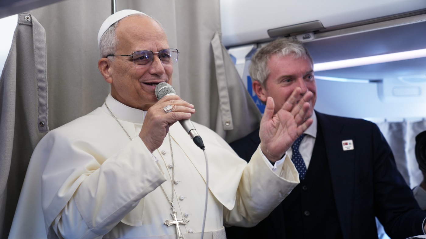 Pope Leo XIV visits Turkey and Lebanon : NPR