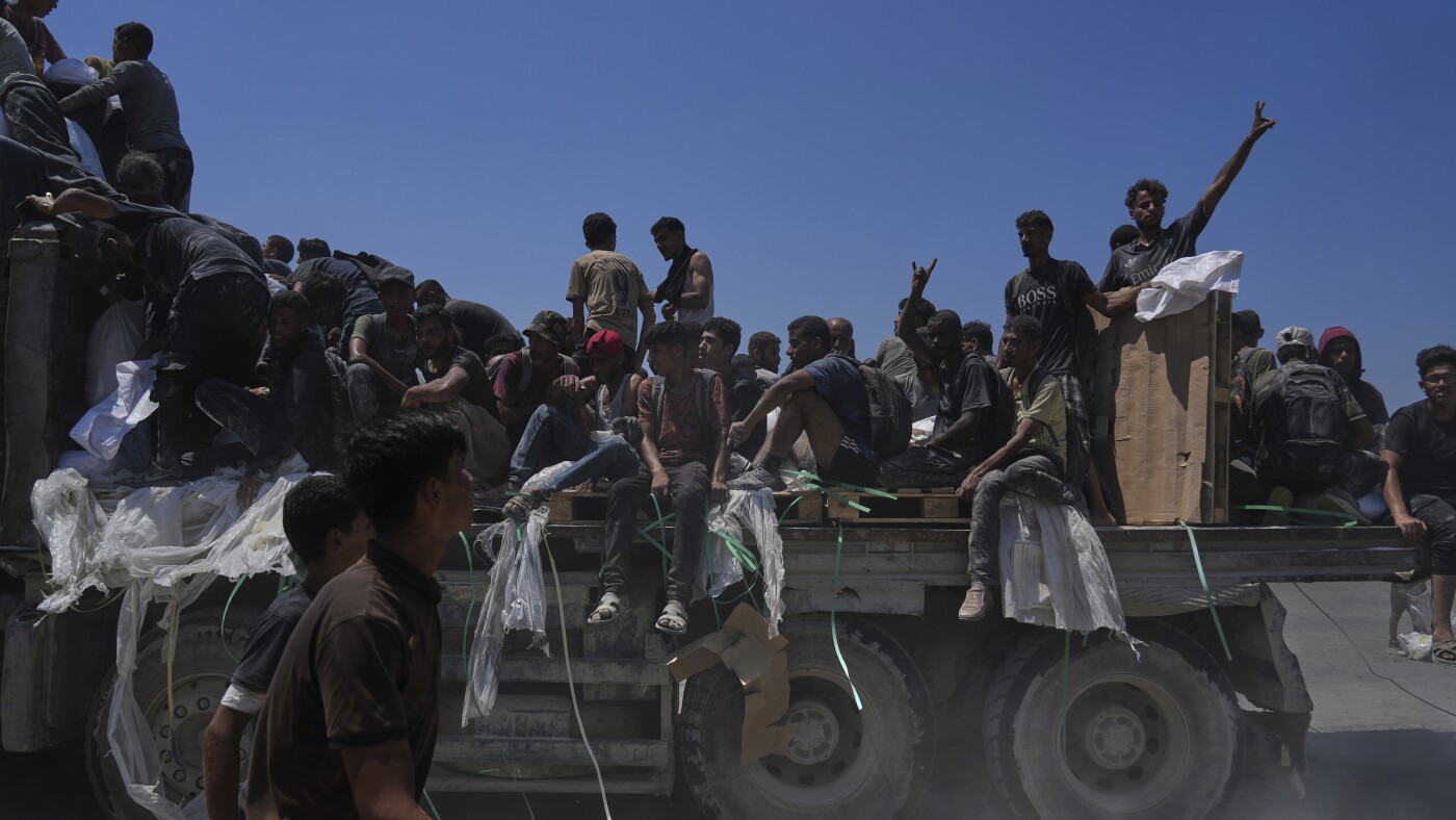 Rights teams in Israel name out genocide in Gaza for first time : NPR
