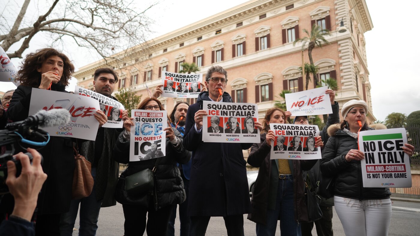 U.S. enters Winter Olympics with darker image on the world stage : NPR